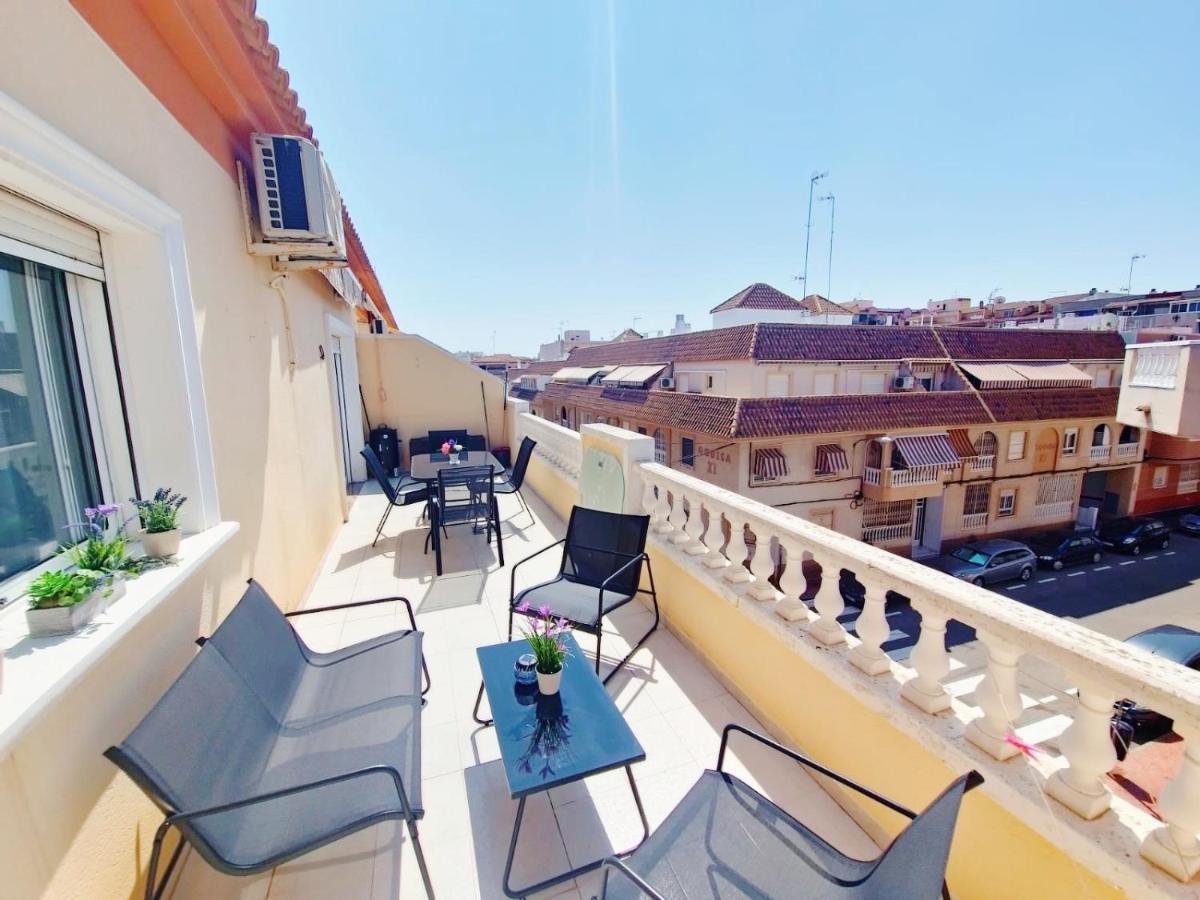 Apartamento The Prestige Torrevieja Atico Con Barbecoa Exterior foto